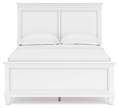 Fortman - Panel Bed, Full, White