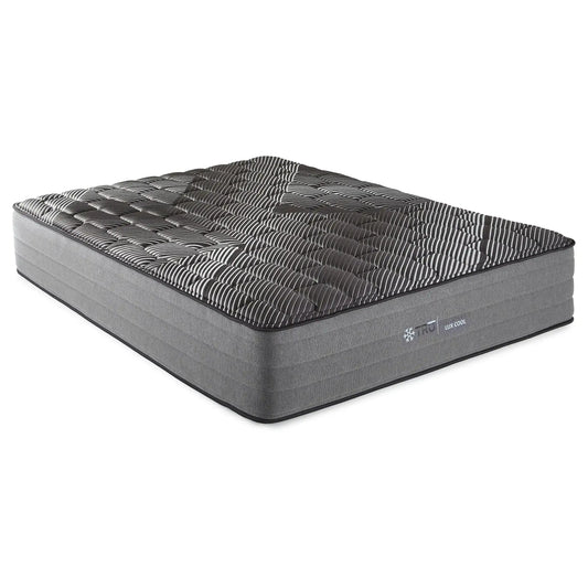 Montlake - 14 Cool Firm Memory Foam Hybrid Mattress, King, Dark Gray