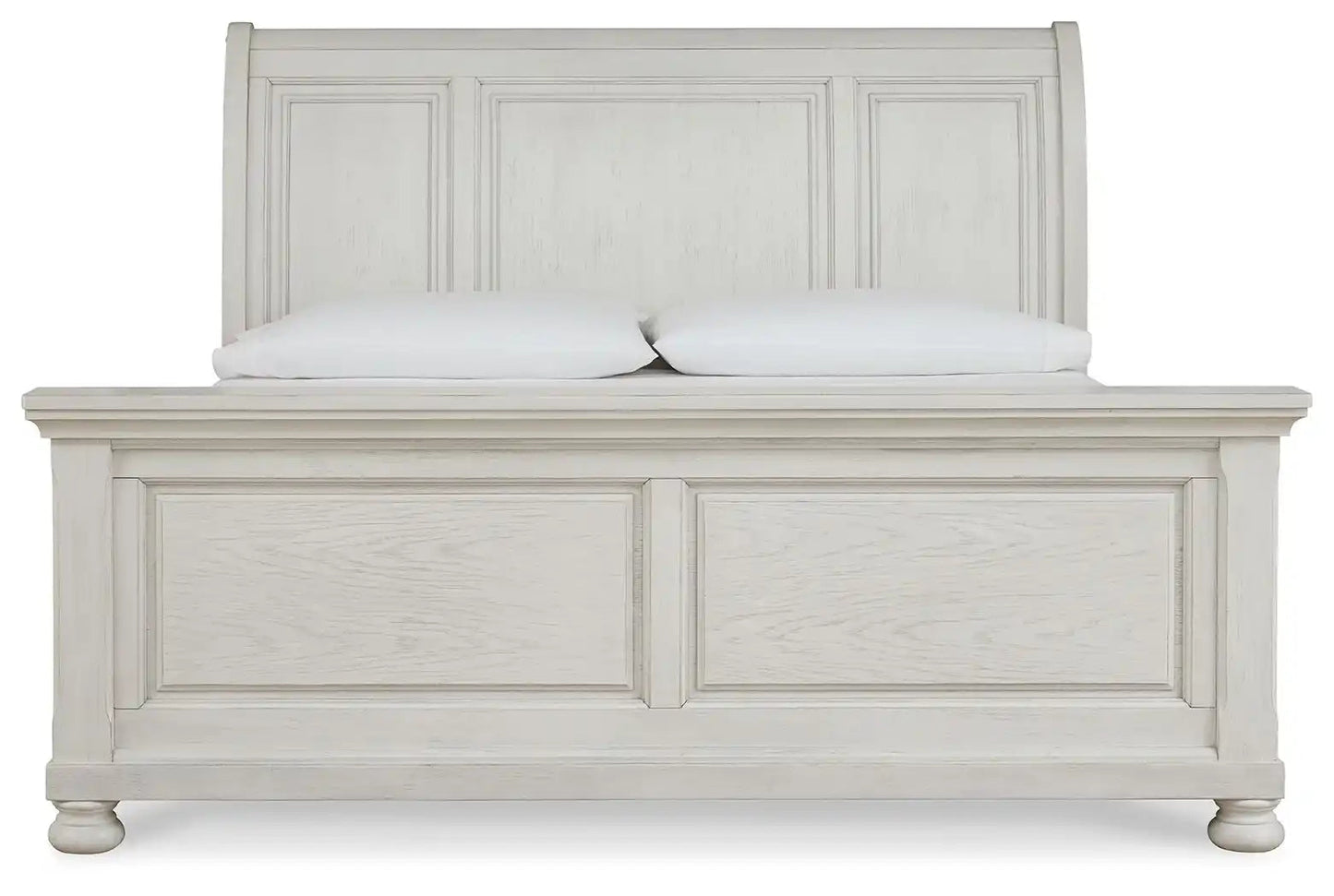 Robbinsdale - Sleigh Bed, King, White
