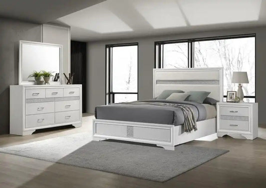 Miranda - Panel Bedroom Set, White