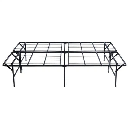 Mabel - Metal Support Platform Bed, Full, Black