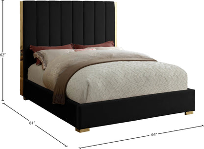 Becca - Bed, Queen, Black