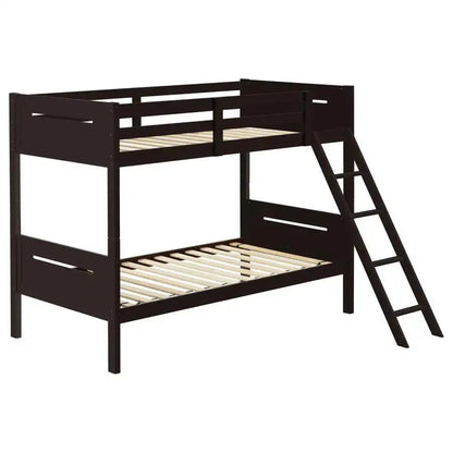 Littleton - Bunk Bed, Twin over Twin, Black