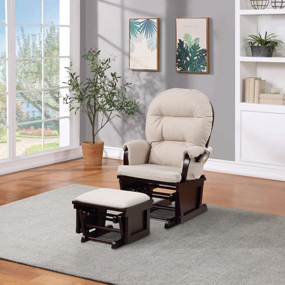 Madison - Glider & Ottoman, Beige