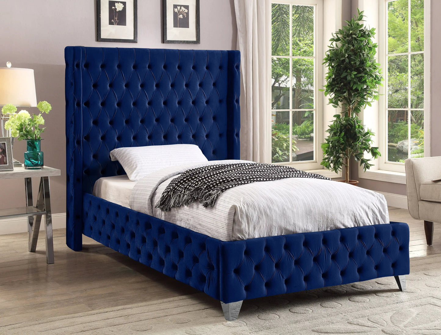 Savan - Bed, Queen, Beige