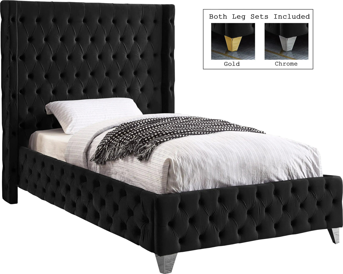 Savan - Bed, Queen, Beige