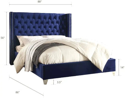 Aiden - Bed, King, Beige