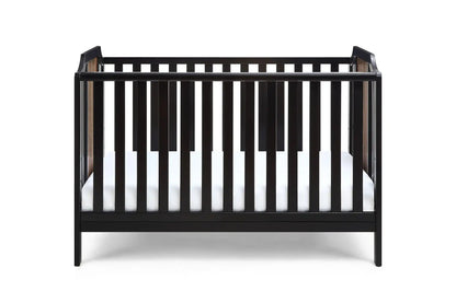 Brees Island - 3 In 1 Convertible Crib, Black