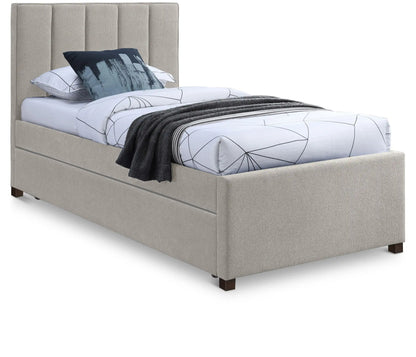 Harper - Twin Trundle Bed, Beige