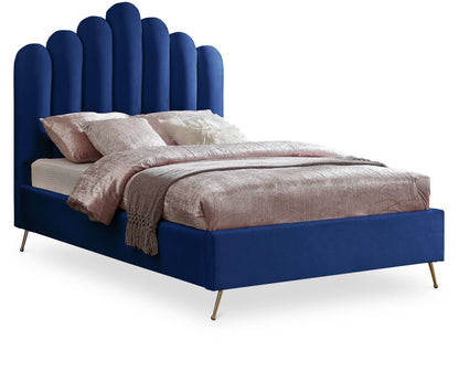 Lily - Bed, King, Blue