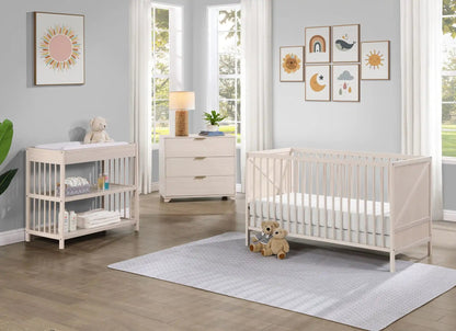 Pixie Zen - 3-in-1 Crib - Walnut, Light Brown