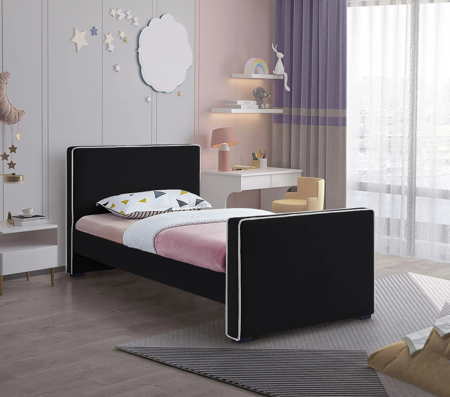 Dillard - Bed, Full, Black