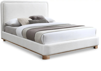 Nolita - Bed With Natural Base, Full, White