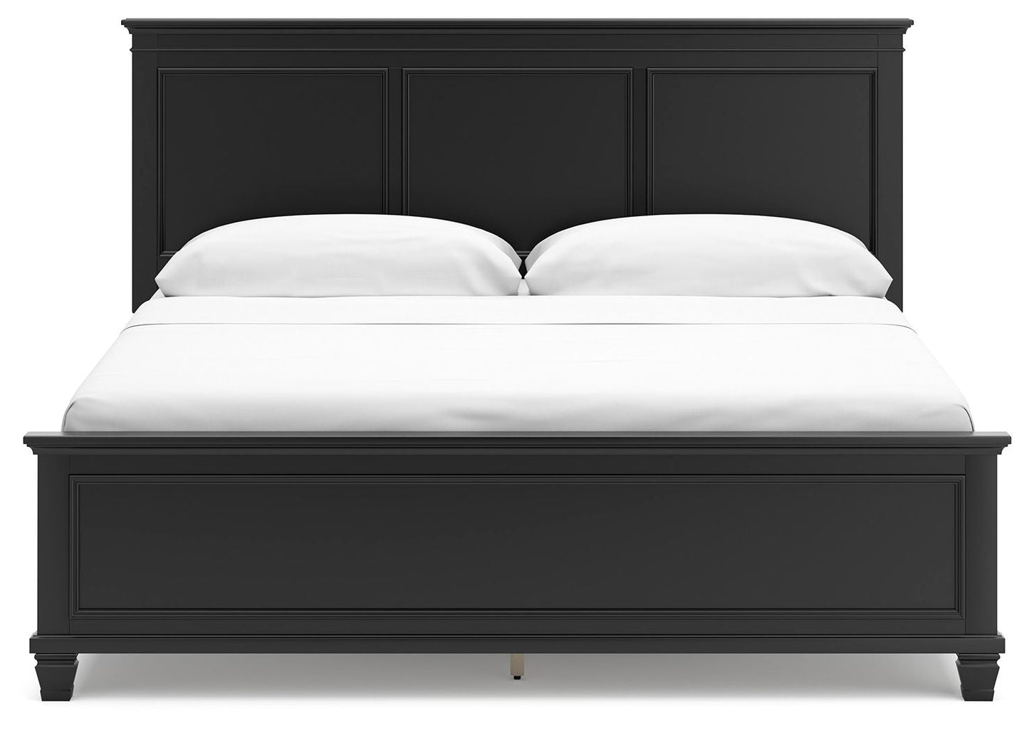 Lanolee - Panel Bed, Queen, Black