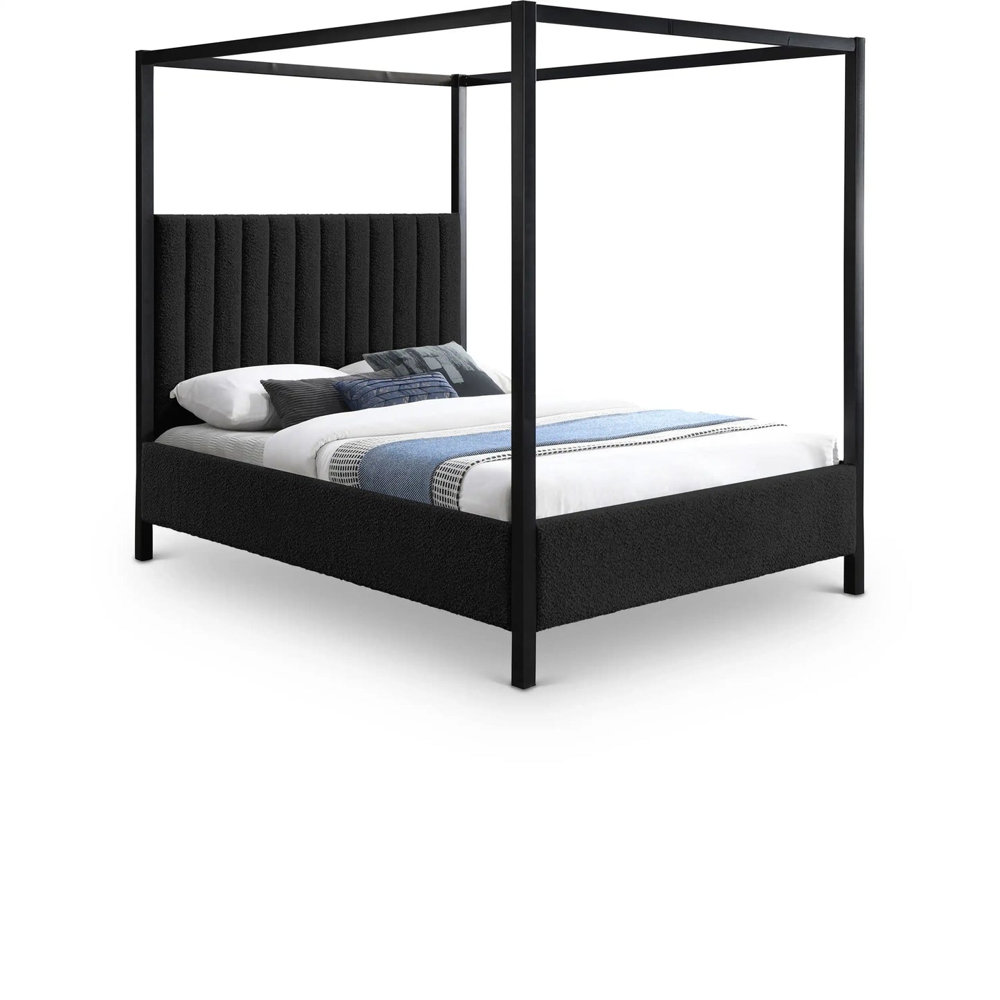 Kelly - Bed, Full, Black