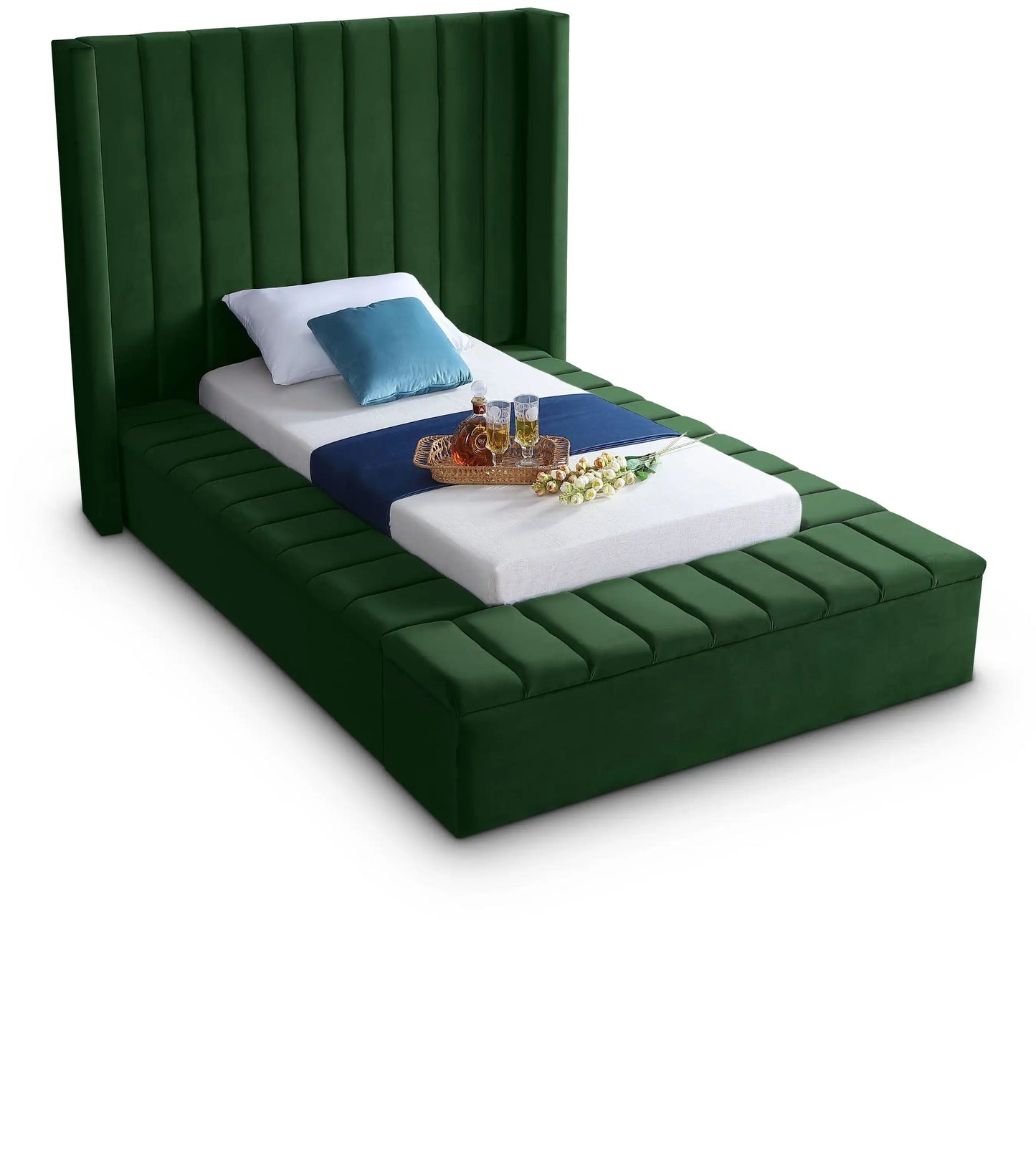 Kiki - Bed, King, Black
