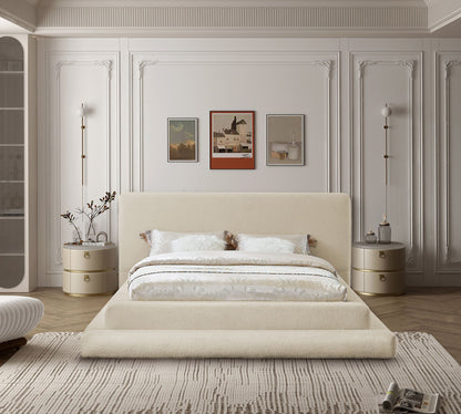 Dane - Bed, Full, Beige