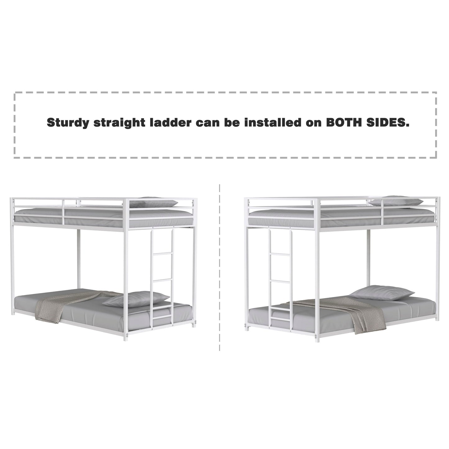 Adam - Metal Bunk Bed