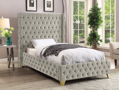 Savan - Bed, Queen, Beige