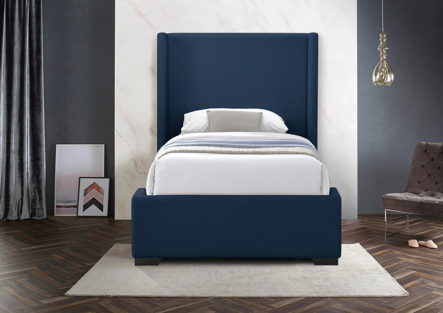 Oxford - Bed, King, Beige