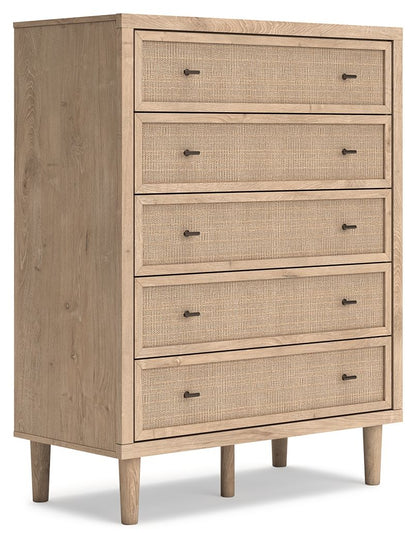 Cielden - Panel Bedroom Set, Beige