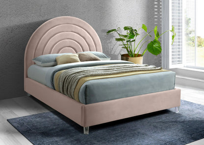 Rainbow - Bed, Full, Dark Gray