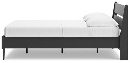 Socalle - Panel Platform Bed, Full, White
