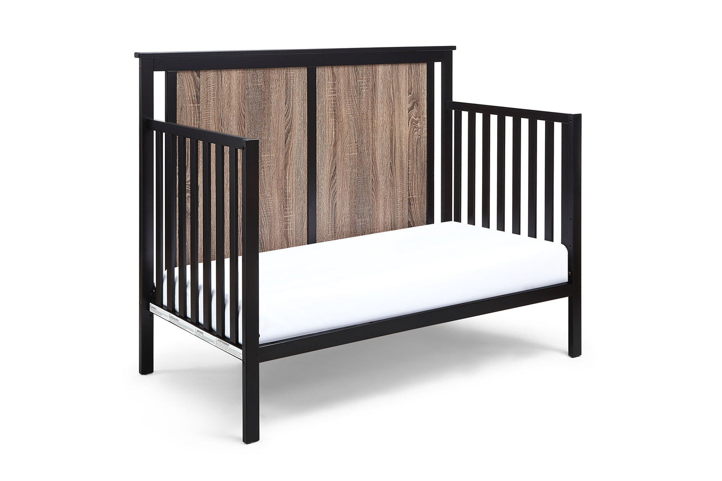Connelly - 4-in-1 Convertible Crib, Black