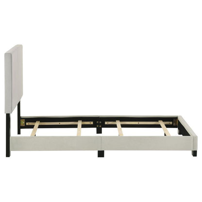 Dorian - Upholstered Panel Bed, Full, Black