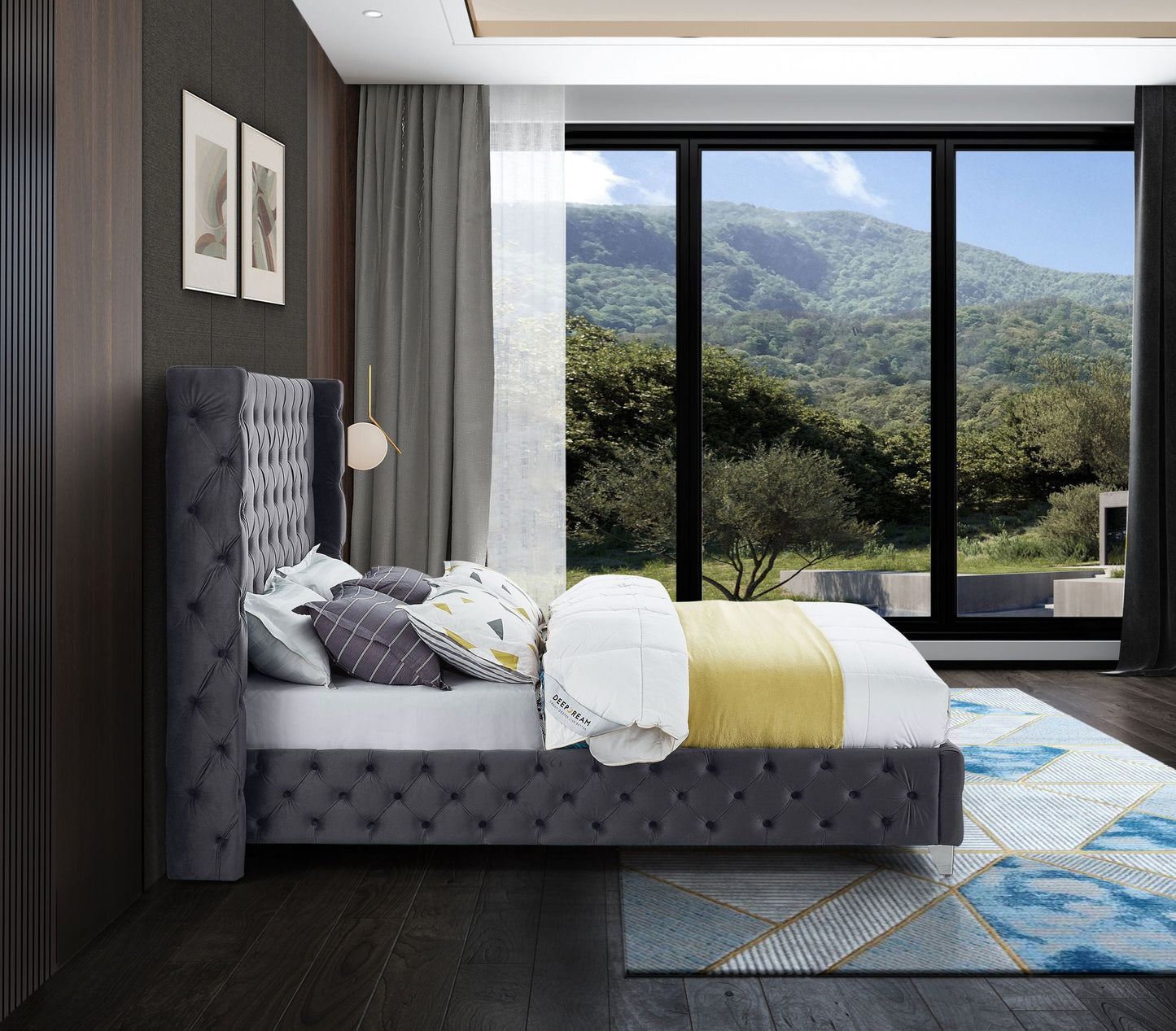 Savan - Bed, Queen, Beige