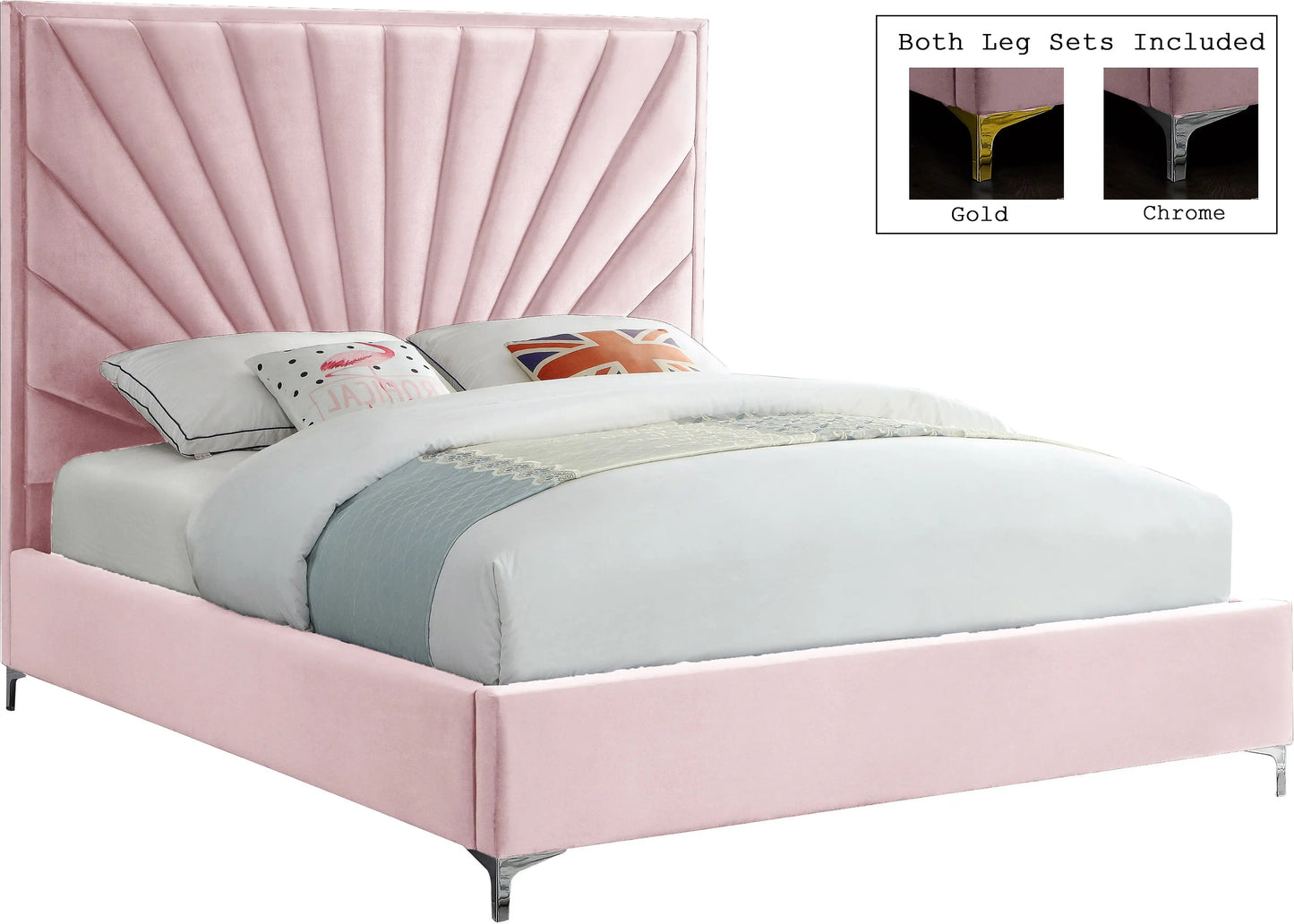 Eclipse - Bed, Queen, Beige