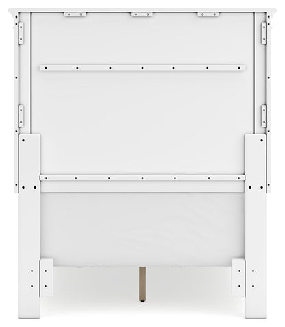 Fortman - Panel Bed, Full, White