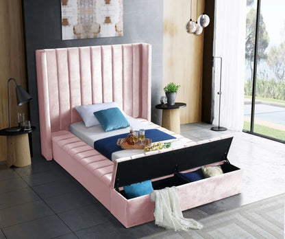 Kiki - Bed, King, Black