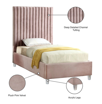 Candace - Bed, Full, Beige
