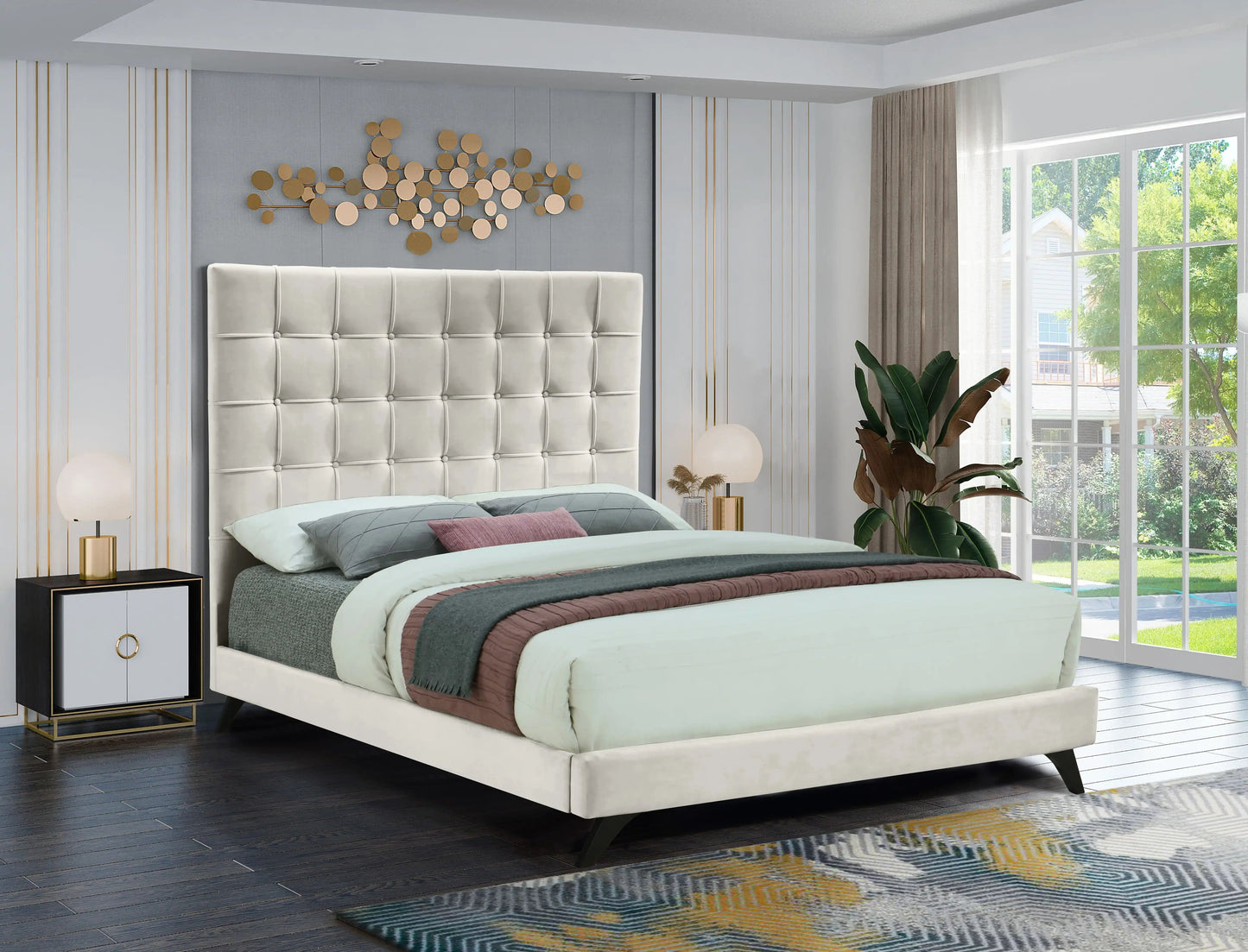 Elly - Bed, Twin, Beige