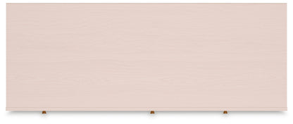 Wistenpine - Six Drawer Dresser - Blush