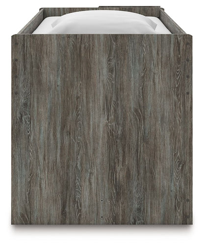 Frandern - Loft Bed, Twin, Gray