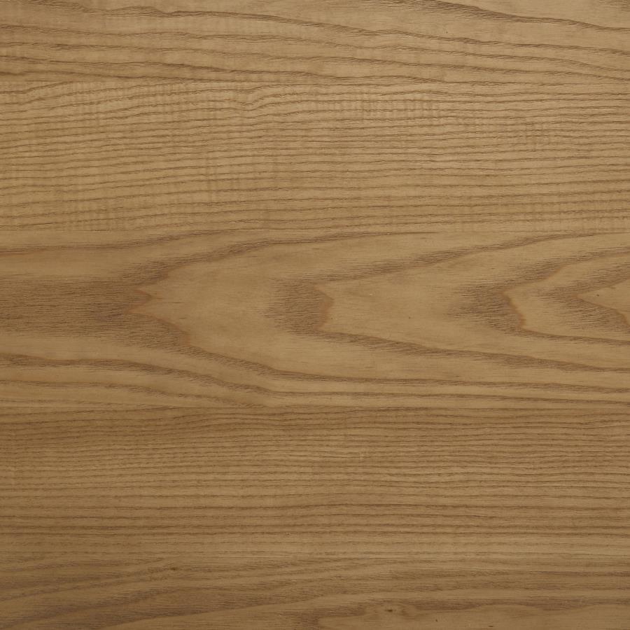 Robyn - Wood Panel Bed, California King, Dark Brown