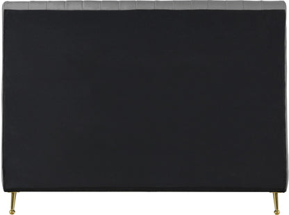 Zara - Bed, King, Dark Gray