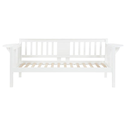 Bethany - Wood Daybed With Drop-Down Tables, White