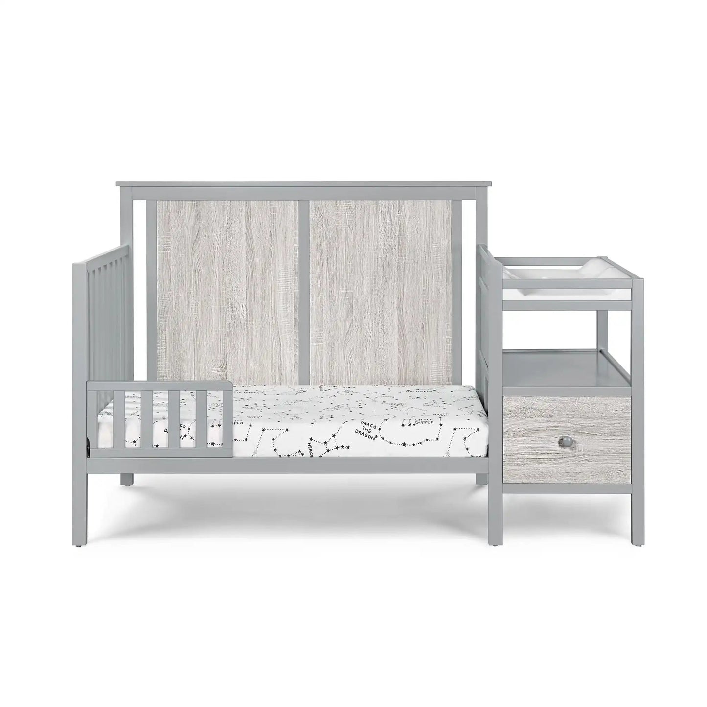 Connelly - 4-in-1 Crib and Changer Combo, White