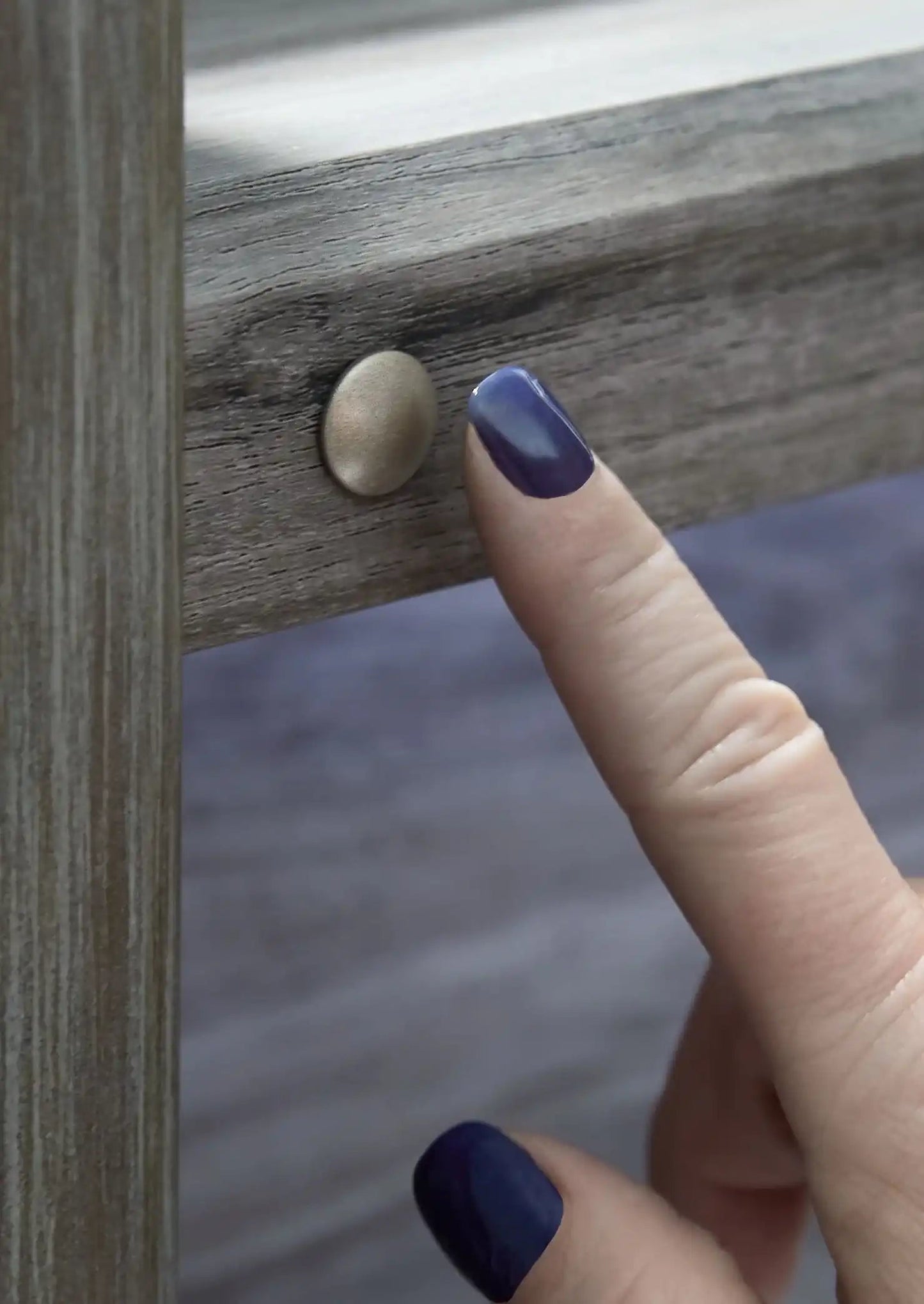 Baystorm - LED Panel Bed, Full, Gray