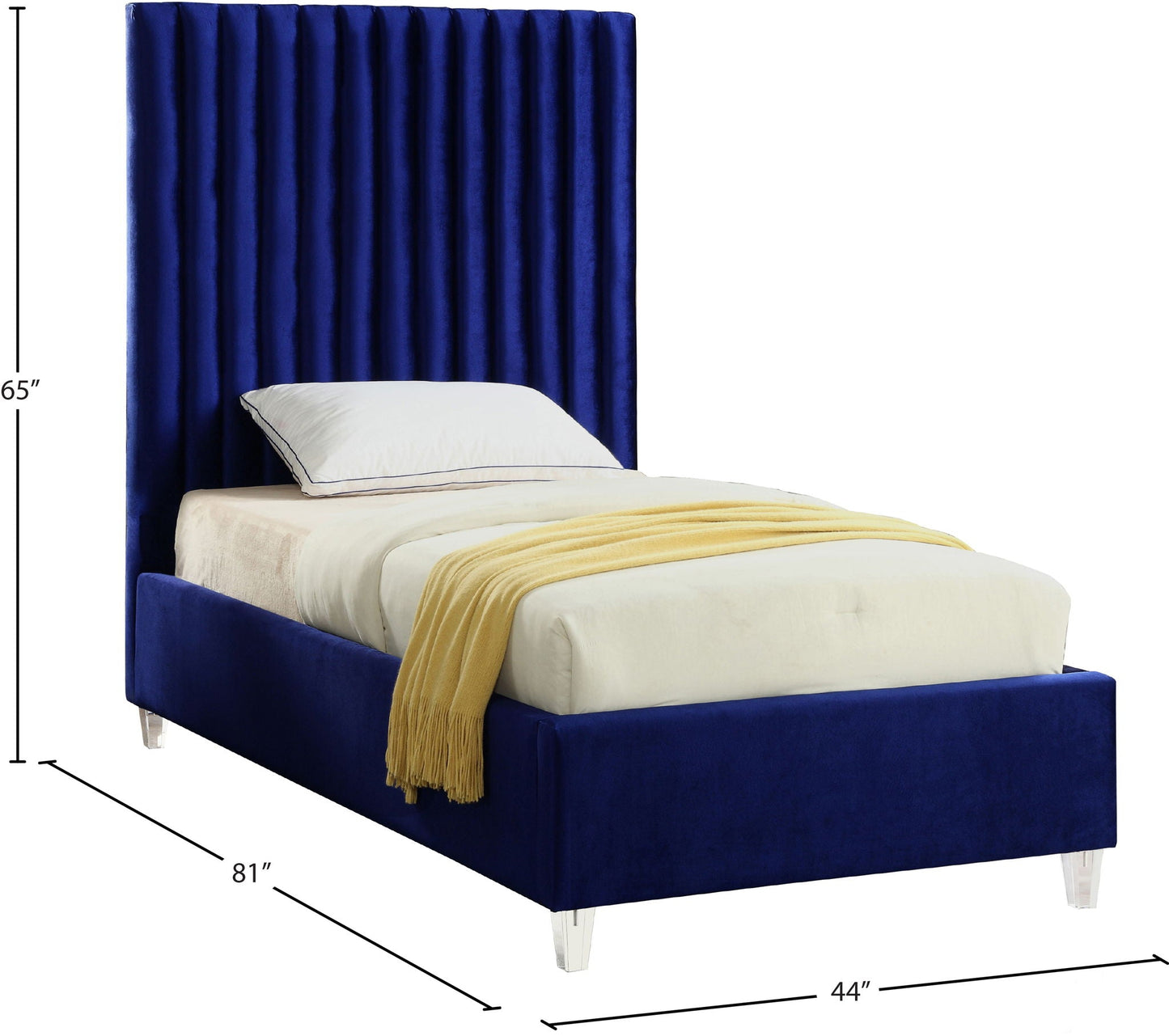 Candace - Bed, Full, Beige