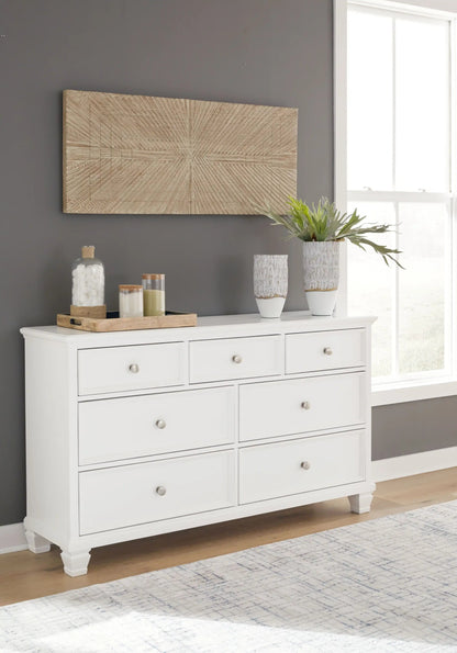 Fortman - Panel Bedroom Set, White