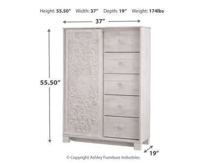 Paxberry - Dressing Chest - Whitewash