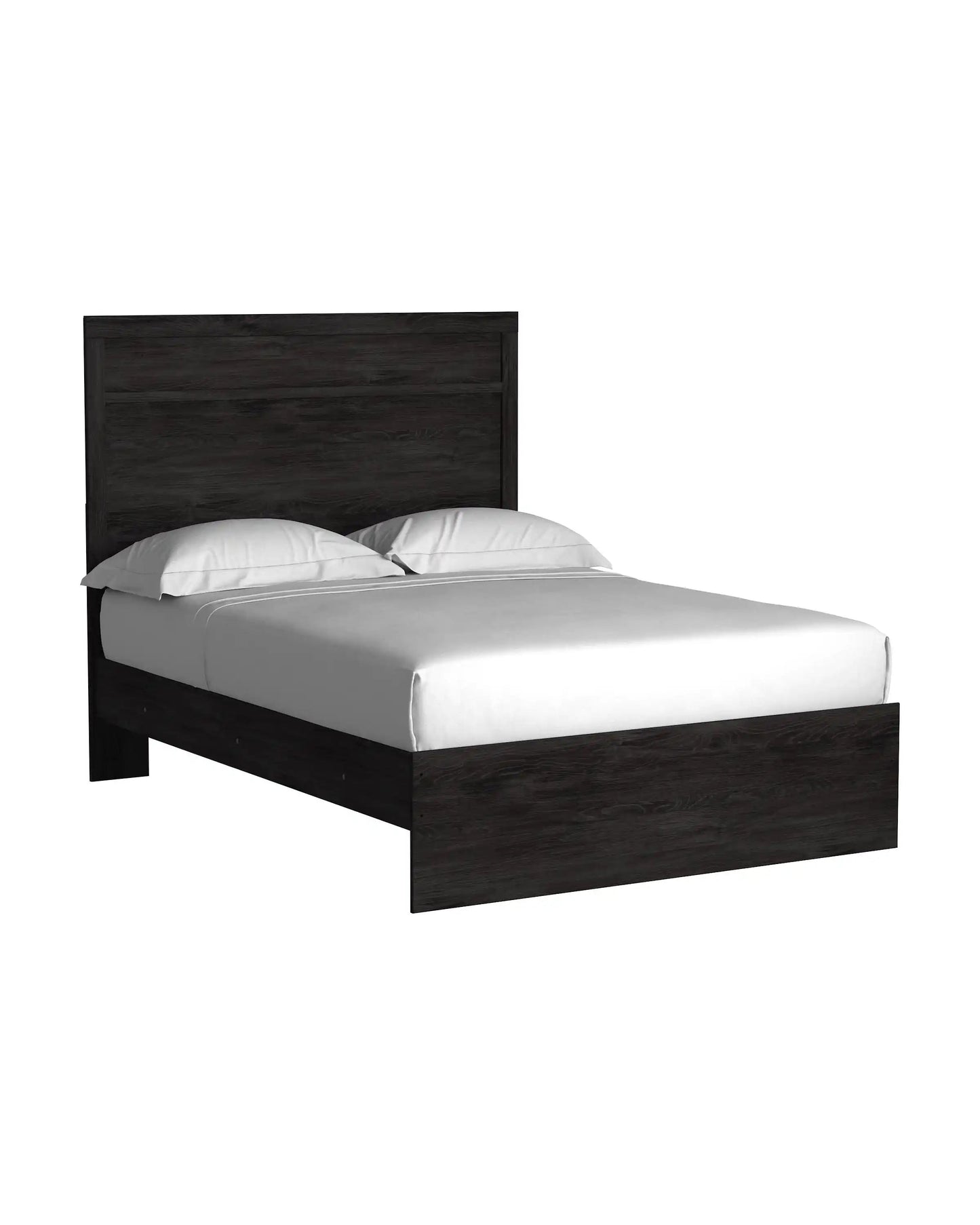 Belachime - Panel Bed, Twin, Dark Gray