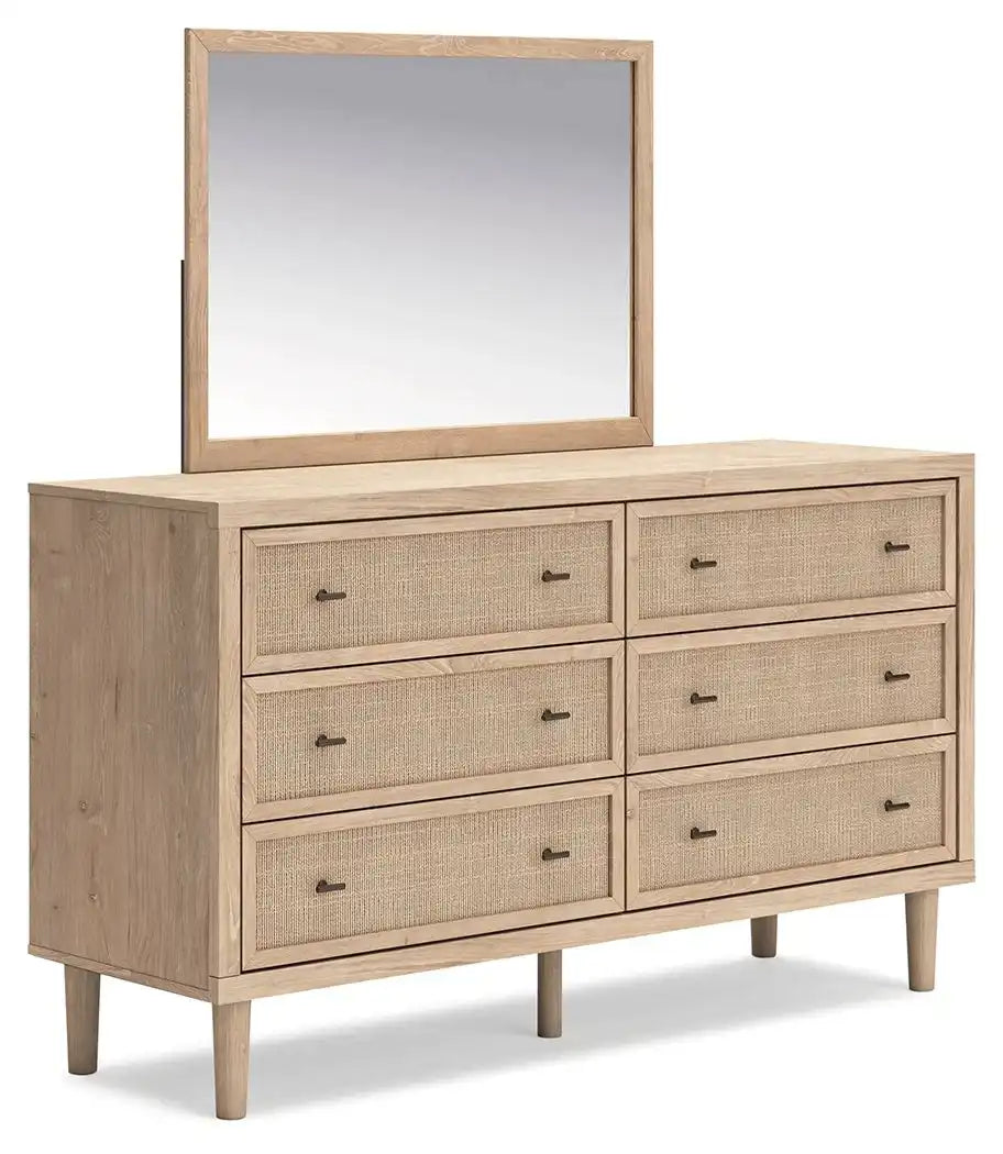 Cielden - Panel Bedroom Set, Beige