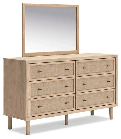 Cielden - Panel Bedroom Set, Beige