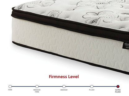 Chime 12 Inch Hybrid - Ultra Plush Hybrid Mattress, King, White