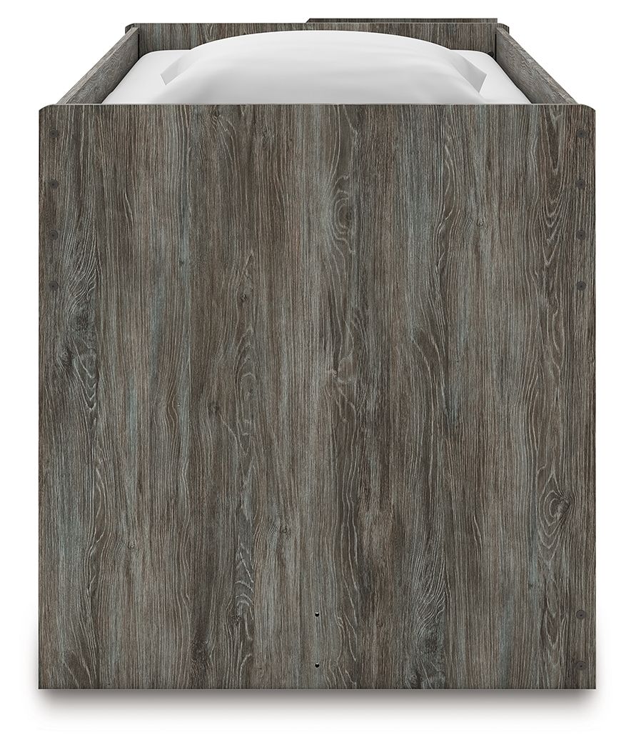 Frandern - Loft Bed, Twin, Gray